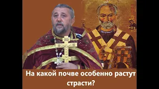 На какой почве особенно растут страсти? Священник Игорь Сильченков