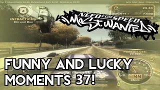 Funny And Lucky Moments - NFS Most Wanted - Ep.37