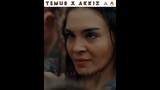 Temur x Akkiz ⚔️🔥❤️ ||||||| destan ||||| best duo ||||| Turkish series