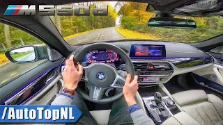 BMW M550d xDrive Touring G31 | POV Test Drive DRIFT & LAUNCH CONTROL by AutoTopNL