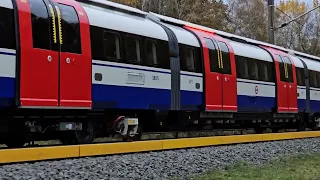 The new Piccadilly line train undergoing tests at Siemens test facility in Germany.