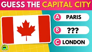 Guess The Capital City Of The Country | Capital City Quiz 🌍