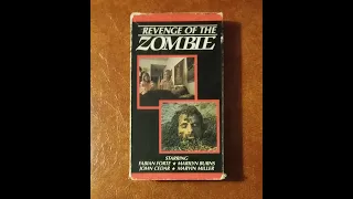 VHS RIP! REVENGE OF THE ZOMBIE -1988 Star Classics Video - Full Horror Movie