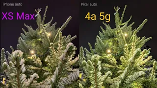 iPhone XS Max vs Pixel 4a 5g сравнение камеры и звука