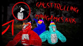 Trolling Minigames Kids on Gorilla Tag | Gorilla Tag Trolling Ep. 7