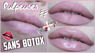 ♡ Astuces : Des lèvres + pulpeuses (SANS injections)