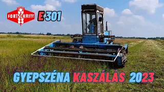 Fortschritt E301 Gyepszéna Kaszálás 2023