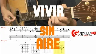 Cómo tocar Vivir Sin Aire - Maná | Acordes y tabs