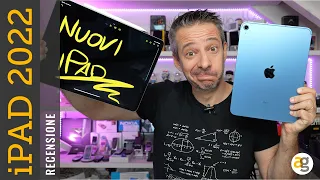 iPAD 2022 e iPAD Pro M2 RECENSIONE e CONSIDERAZIONI