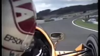 Nakajima onboard Österreichring 1987