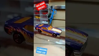 #ShortyShorts - '71 MUSTANG FUNNY CAR  - HW FLAMES