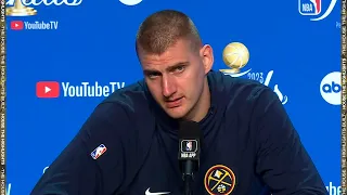 Nikola Jokic previews Game 3, FULL Interview | 2023 NBA Finals Media Day