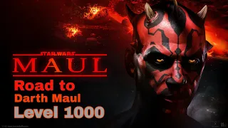 Star Wars Battlefront II Darth Maul Road to Level 1000