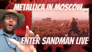 Rap fan reacts to Metallica - Enter Sandman Live Moscow 1991