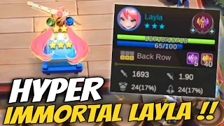 BUFFED ASPIRANTS !! IMMORTAL FULL STACKS X LING SKILL 1 !! MAGIC CHESS MOBILE LEGENDS