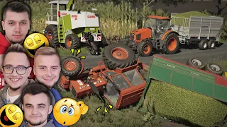 WYPADEK! MTZ W ROWIE !? 😱 Kiszonka Na WESOŁO Z Sąsiadem 🤣 "od Biedaka" FS22 #111 🔥 MafiaSolec