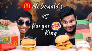 McDonald's VS Burger King | ASMR REVIEW | EXPENSIVE VS EXPENSIVE | SRI LANKAN FOOD | Magu ASMR