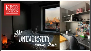 university room tour @king's college london (student accommodation)