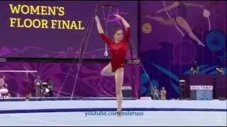 Aliya Mustafina Floor Final - European Games Baku 2015