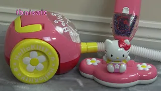 Hello Kitty Toy Vacuum Cleaner Unboxing & Demonstration