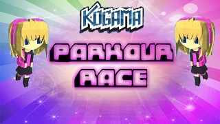 Kogama-Parkour Race! (with friend) FAIL!