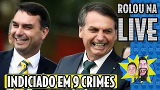 Flavio e Bolsonaro dão gargalhadas do relatório da CPI | Galãs Feios