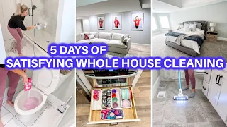 5 DAY EXTREME WHOLE HOUSE CLEAN WITH ME 2023 | WHOLE HOUSE SPEED CLEANING MOTIVATION |HOUSE CLEANING
