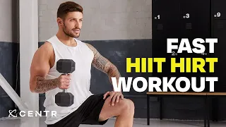 Fast and effective 19-min HIIT HIRT workout with Luke Zocchi
