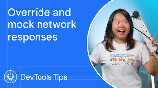 Override and mock network responses #DevToolsTips