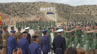 17-Desfile de las tropas. Patrona de Infantería 2022. Brigada Paracaidista