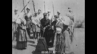 Execution of Mary, Queen of Scots; Early Film Trick Photography, 1890s - Film 1011086