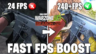 How To Fix STUTTERS, FPS Drops & Boost FPS In Warzone 2.0 Season 2! (2023)