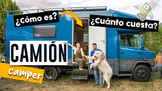 No imaginas cómo es este CAMIÓN CAMPER de 7 toneladas POR DENTRO y cuánto cuesta 🤑 - VAN TOUR 🚚