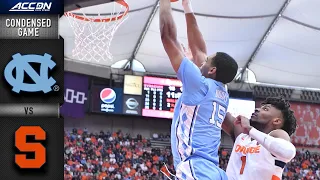 North Carolina vs. Syracuse Condensed Game | ACC Basketball 2019-20