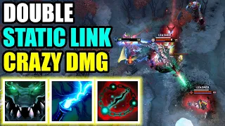 CANCER DAMAGE Soulbind + Static Link + Atrophy Aura ! Ability Draft Dota 2