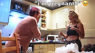 telling our friends and family i'm pregnant!! *very emotional* 🤍🕊