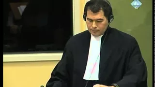 Prosecution Opening Statement - Tolimir (Part 1/2) - 01 March 2010