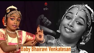 Baby Bhairavi Venkatesan - "Tandai Muzhanga" Sabdam - Sridevi Nrithyalaya - Bharathanatyam Dance