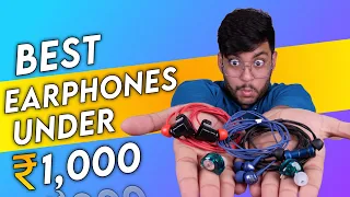 Top 5 Best Earphones under 1000 rs  | Best Wired earphones under 1000 in 2023