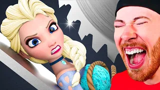 ELSA In The World’s MOST DANGEROUS Trap! The Amazing Digital Circus Animation!