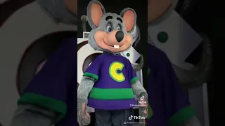 WHATS UNDER CHUCK E CHEESE SHIRT?? SKIN?‼️ #shorts