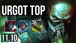 URGOT vs MORDEKAISER (TOP) | 8/1/13, 2.3M mastery, 1300+ games, Godlike | BR Master | v11.10