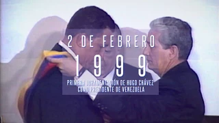 Primera juramentación de Hugo Chávez como presidente de Venezuela