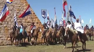 Más de 200 aparcerías rindieron homenaje a Artigas en el XXII Encuentro con el Patriarca