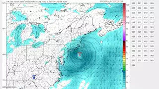 Hermine Backing Westward Tropical Storm Force Winds Eastern Long Island