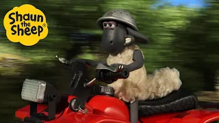 Shaun the Sheep 🐑 Shaun the Biker!  - Cartoons for Kids 🐑 Special Episodes Compilation [1 hour]