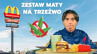 MATA PONOWNIE ZATRZYMANY? !! Testuję zestaw MATY w McDonald's NA TRZEŹWO