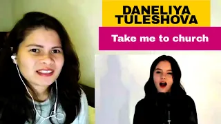 DANELIYA TULESHOVA TAKE ME TO CHURCH COVER REACTION