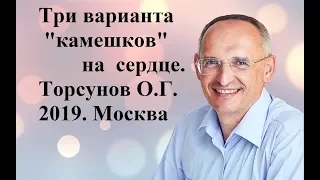 Три варианта камешков на сердце.Торсунов О.Г.2019 Москва