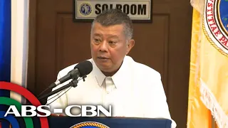 DOJ Sec. Boying Remulla holds press briefing | ABS-CBN News